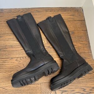 Ducie london knee high Chelsea boots